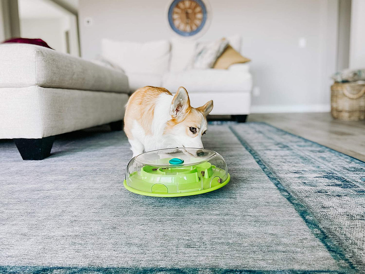 Nina Ottosson Wobble Bowl Interactive Treat Puzzle