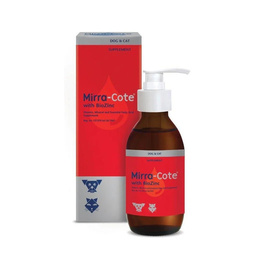 Mirra-Cote with Biozinc Skin Supplement Dog & Cat 200ml