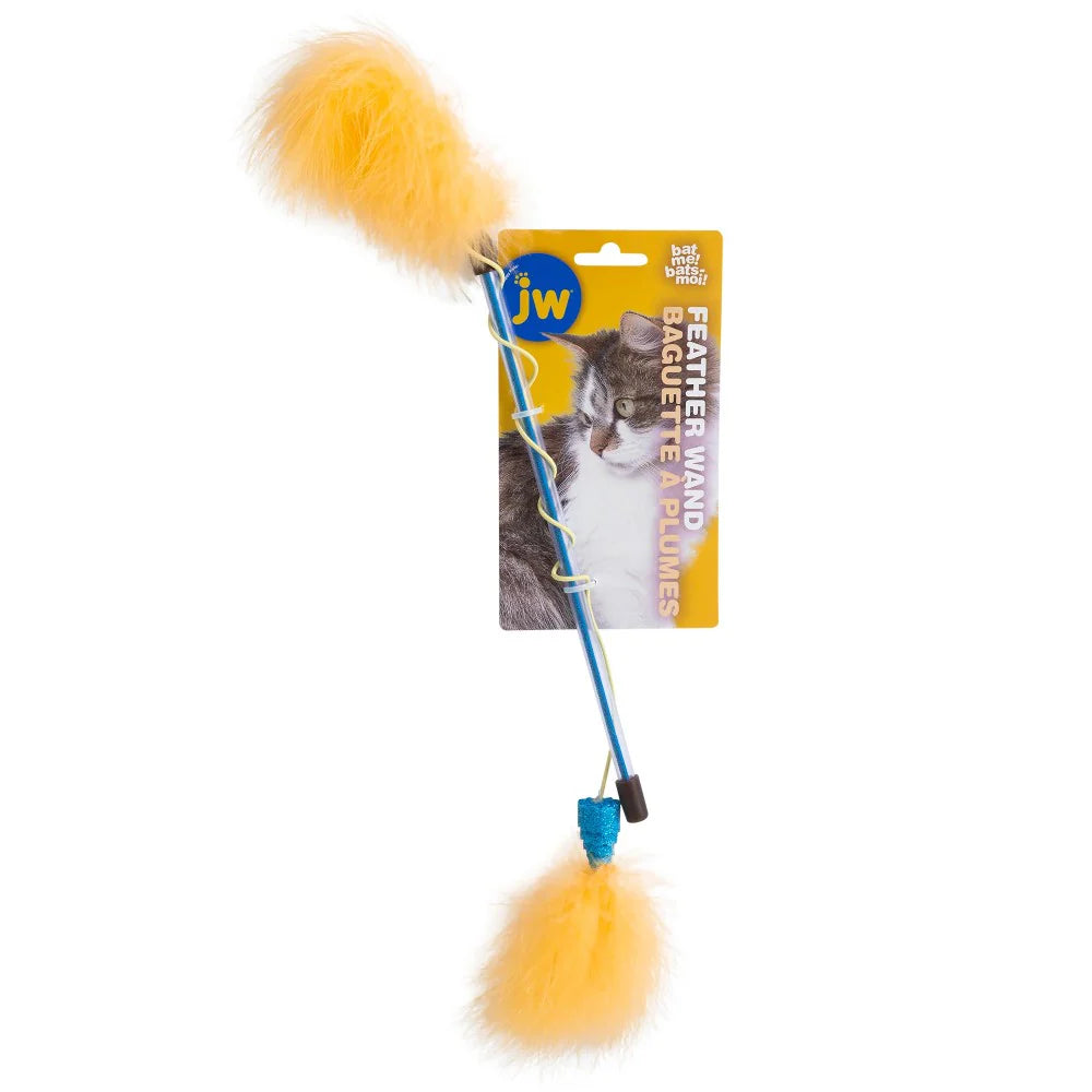 JW Pet Cataction Feather Wand