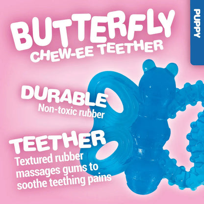 JW Pet Puppy Butterfly Chew-ee Teether