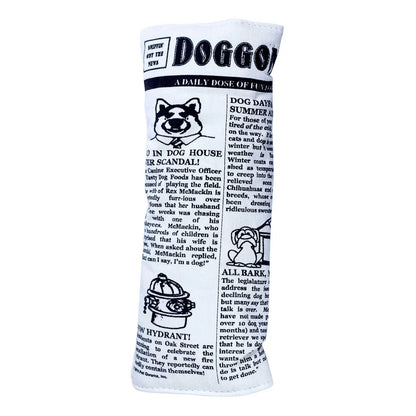 Pet Qwerks Krinkle Newspaper Dog Toy