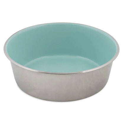 Petmate Painted Stainless Steel Bowl