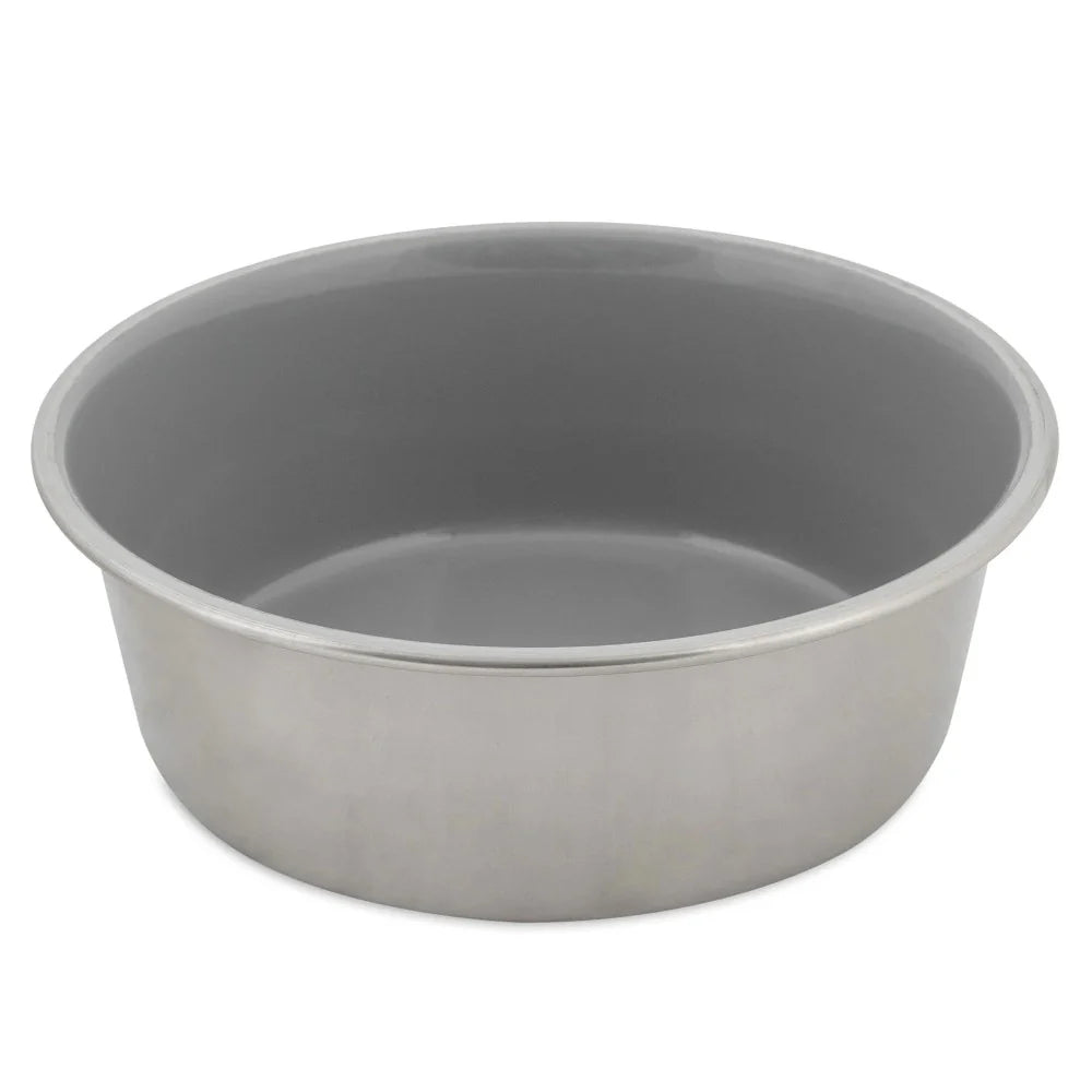 Petmate Painted Stainless Steel Bowl