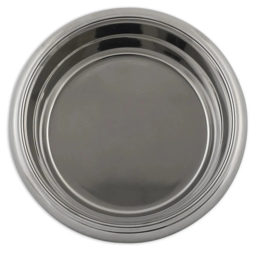 Petmate Painted Stainless Steel Easy Grip Bowl