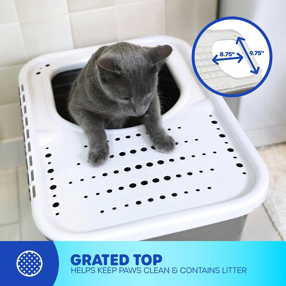 Petmate Top Entry Litter Pan