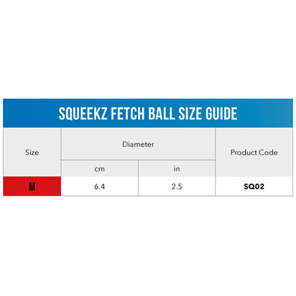 Rogz Squeekz Fetch Ball