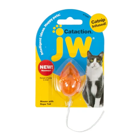 JW Pet Cataction Mouse with Bell & Tail