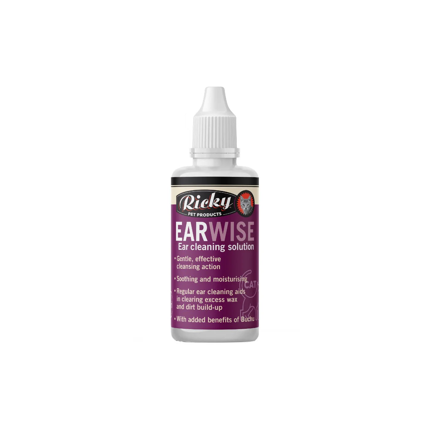 Ricky Pet Products Earwise Solution - Cat