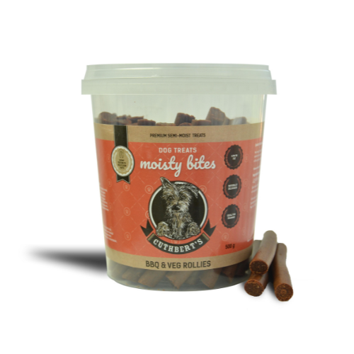 Cuthberts Semi Moist Dog Treats Tub – 500g