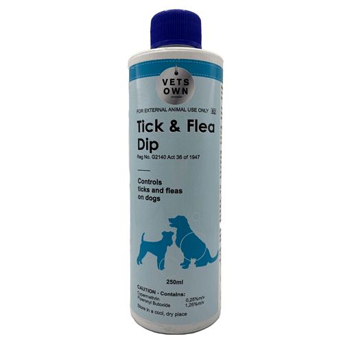 Vets Own Tick&Flea Dip 250ml