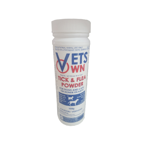 Vets Own Tick&Flea Powder 100g