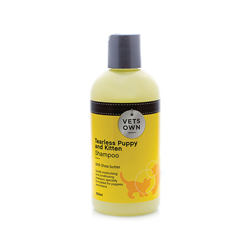 Vets Own Tearless Puppy & Kitten Shampoo 250ml