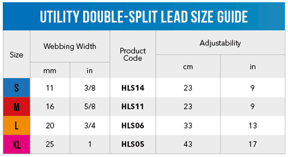 Rogz Utility Double-Split Lead