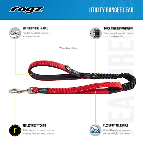 Rogz Utility Bungee Lead