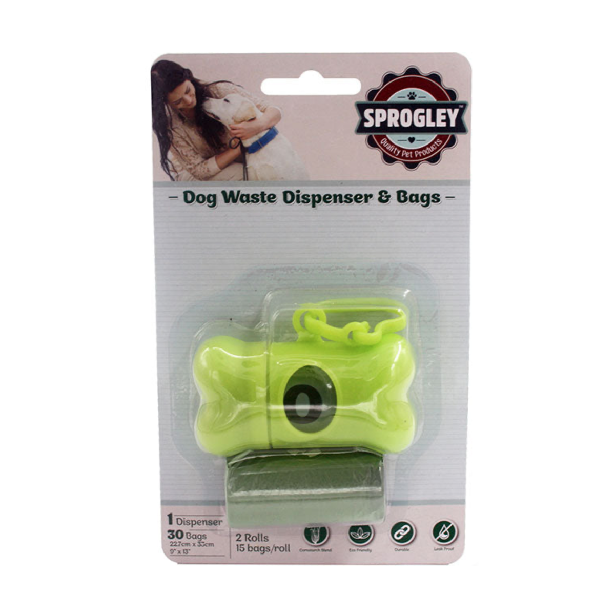 Sprogley Bone Dispenser and Bags