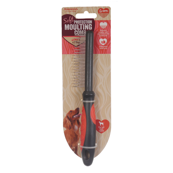 Rosewood Soft Protection Moulting Comb