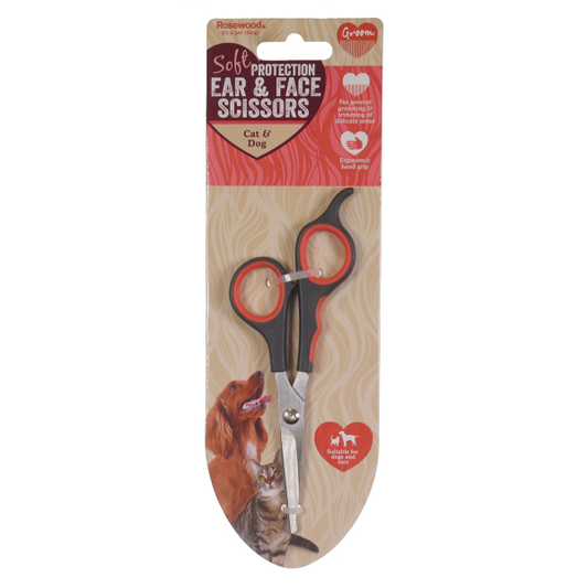 Rosewood Grooming Ear/Face Scissors