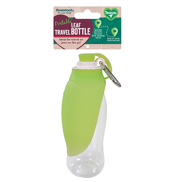 Rosewood Portable Leaf Travel Bottle