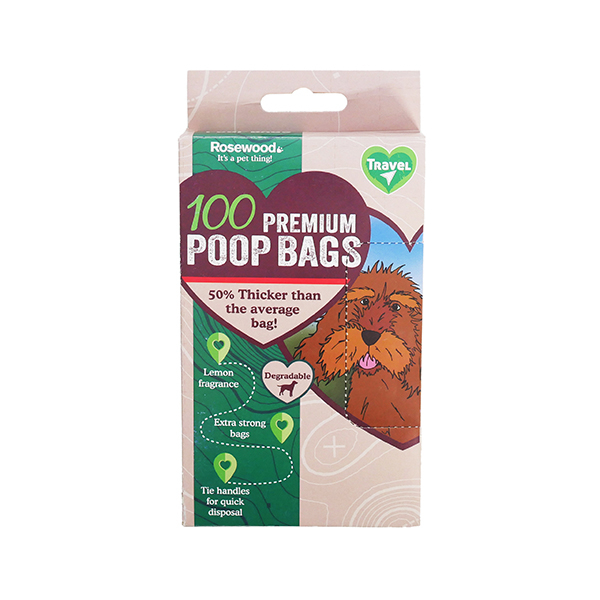 Rosewood Premium Doggy Bags 100pc