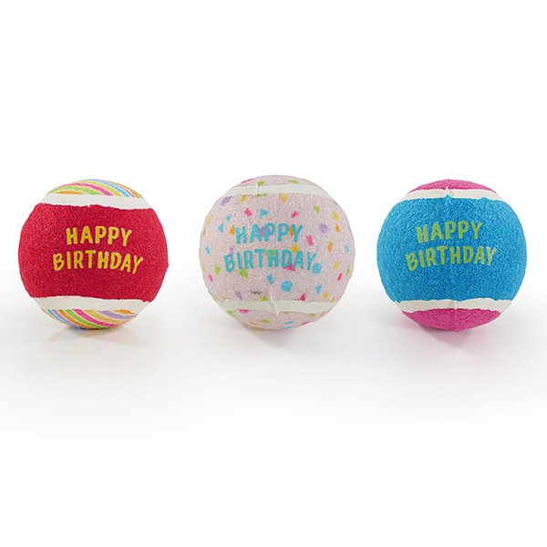 Rosewood Birthday Balls 3pk