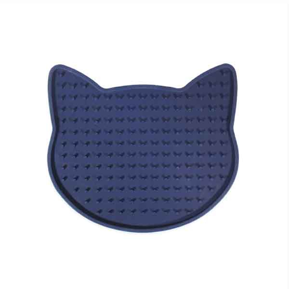 Rosewood Cat Head Shape Lick Mat