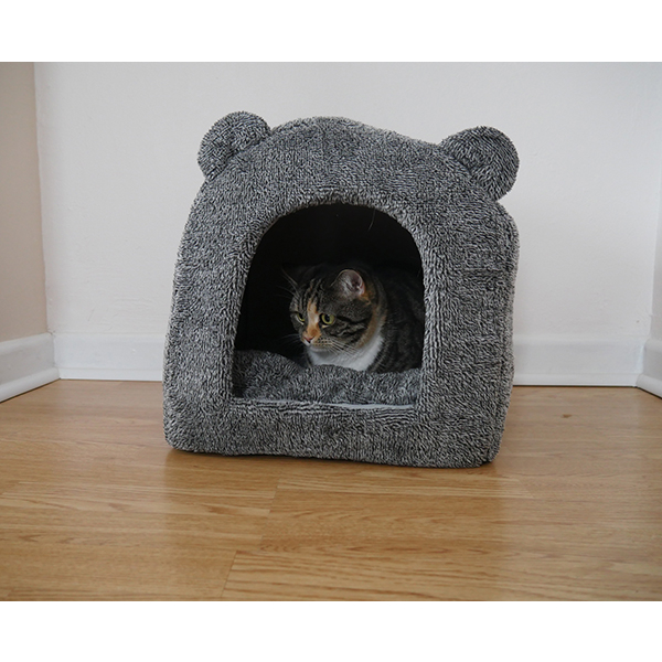 Rosewood Teddy Bear Cat Bed