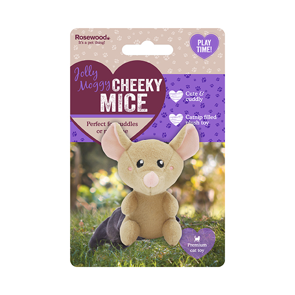 Rosewood Jolly Moggy Cheeky Mice