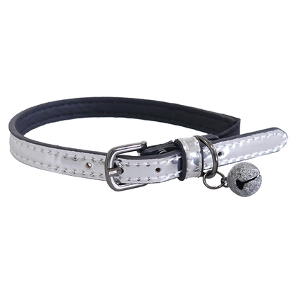 Rosewood Designer Silver Cat Collar