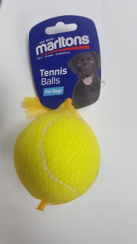 Marltons Tennis Ball with Squeaker