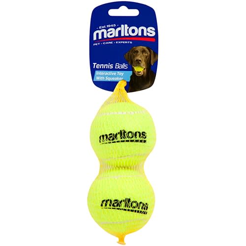 Marltons Tennis Ball with Squeaker