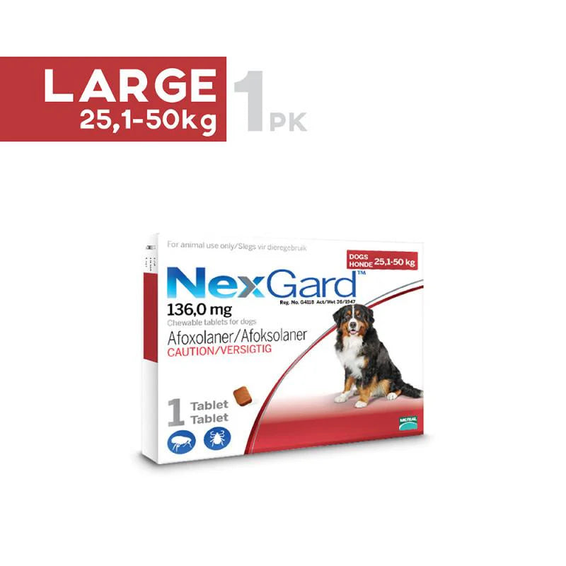 NexGard Chewable Tick & Flea Tablets for Dogs