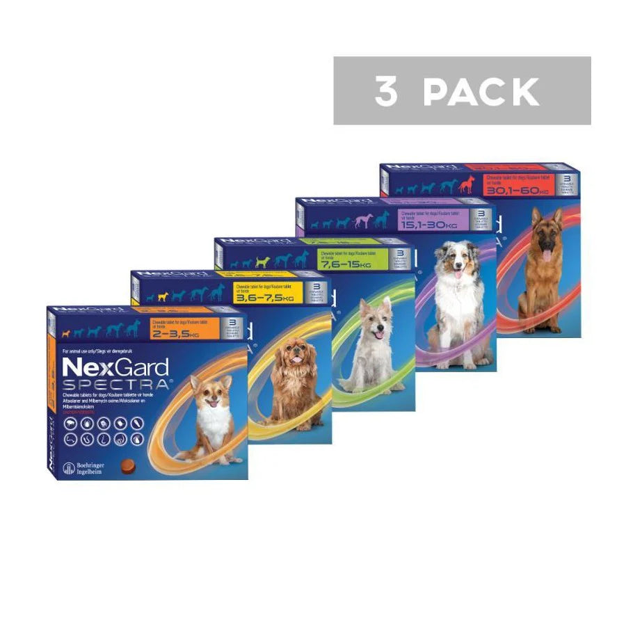 NexGard Spectra Chewable Tick & Flea Tablets