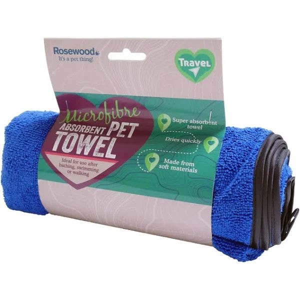 Rosewood Microfibre Pet Towel