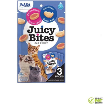 JUICY BITES 3 Pack - Cat Treats Crab & Scallop