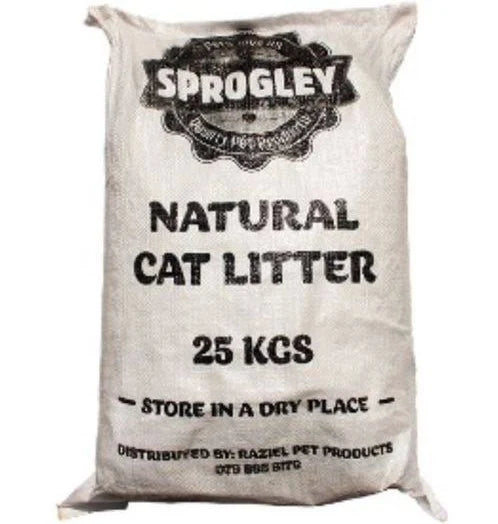 Sprogley Natural Cat Litter 25kg