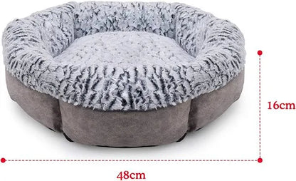 Rosewood Luxury Fleece Lined Plush Bed