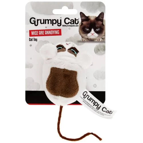 Rosewood Grumpy Mouse Cat Toy