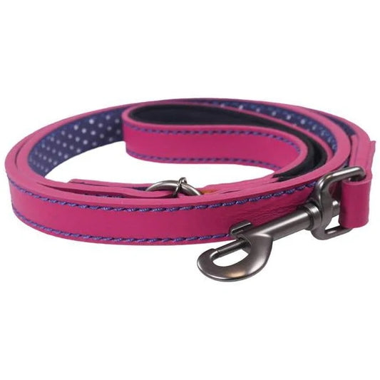 Rosewood Joules - Pink Leather Lead