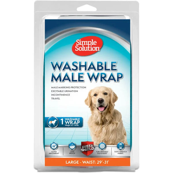 Simple Solution Washable Male Dog Wrap