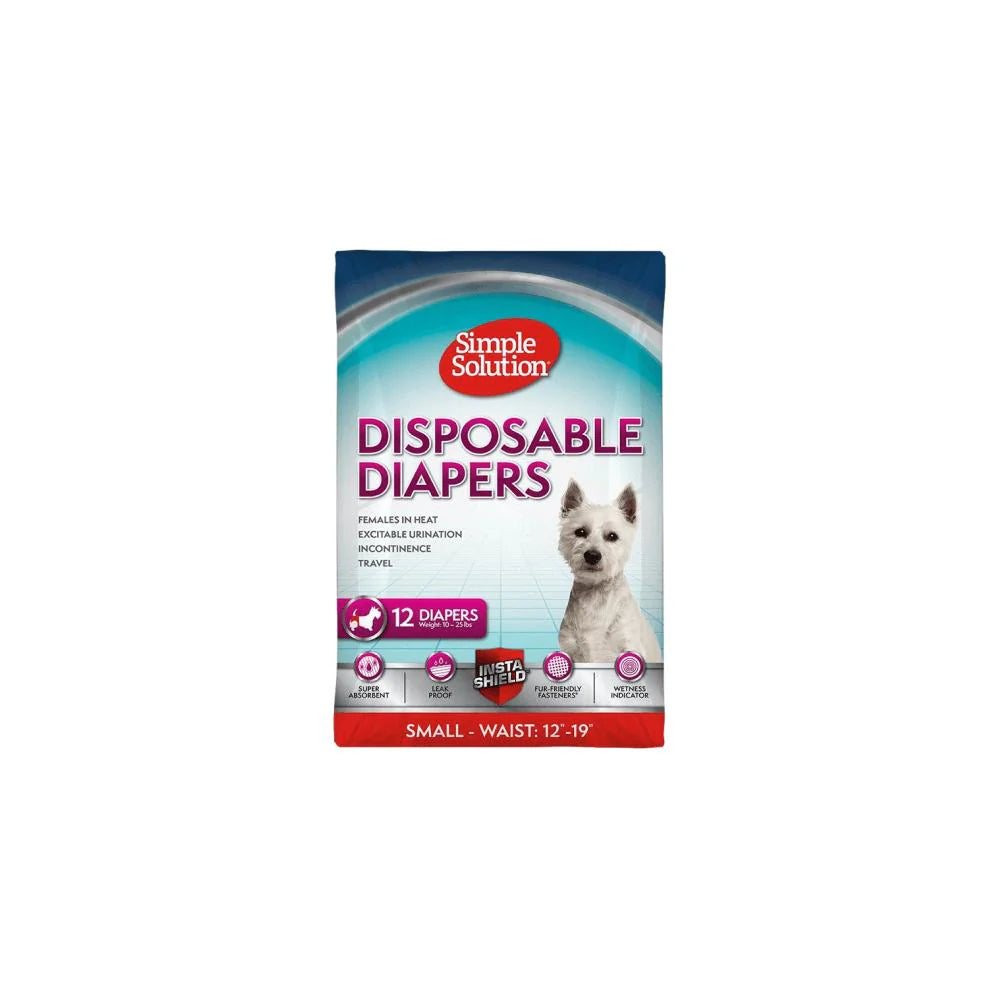 Simple Solution Disposable Diapers 12 Pieces