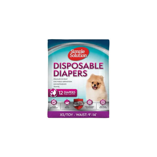 Simple Solution Disposable Diapers 12 Pieces