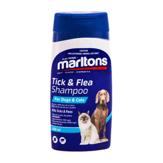 Marltons Tick And Flea Shampoo For Dogs & Cats