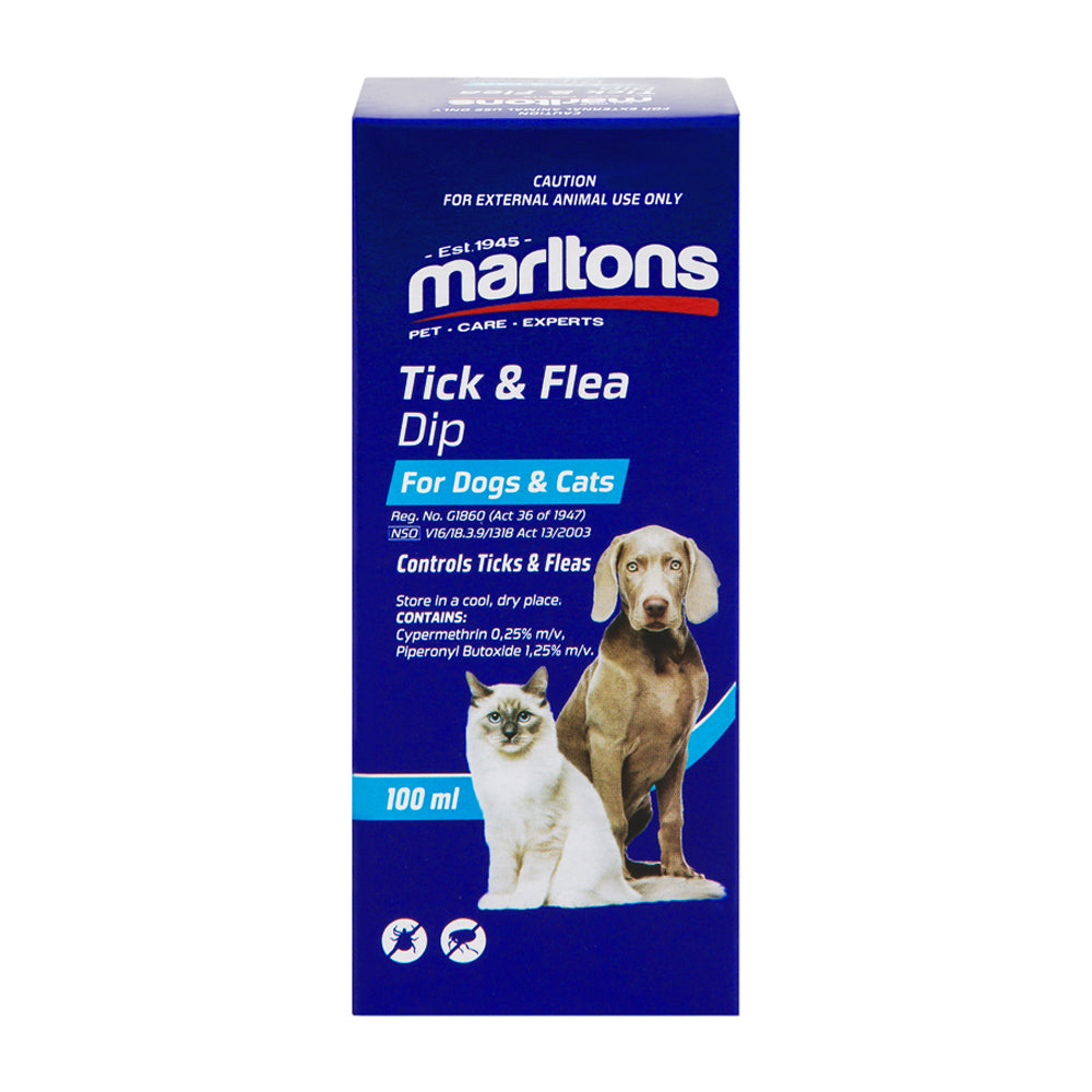 Marltons Tick & Flea Dip For Dogs & Cats